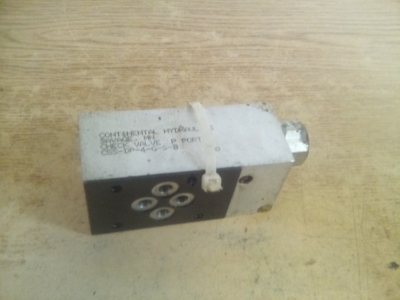 Continental Hydraulics C5S-DP-4-G-S-B Check Valve