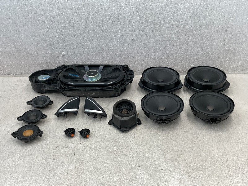 12 13 14 Mercedes CLS550 CLS400 Logic7 Door Subwoofer Speaker Set of 13 1333OEM