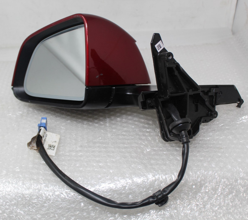 Genuine 2025+ Tesla Model Y Red Cap Left Mirror Rear View 2130969-00-G OEM