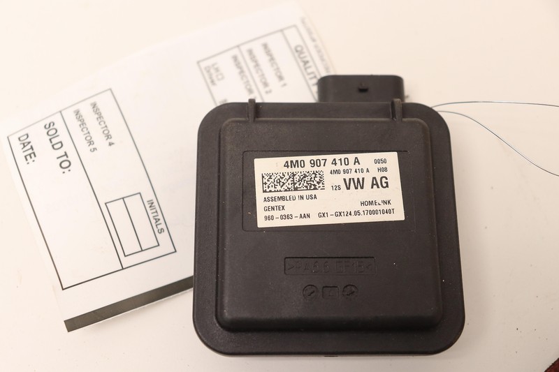 2019-2021 AUDI A5 GARAGE DOOR OPENER CONTROL UNIT COMPUTER MODULE OEM