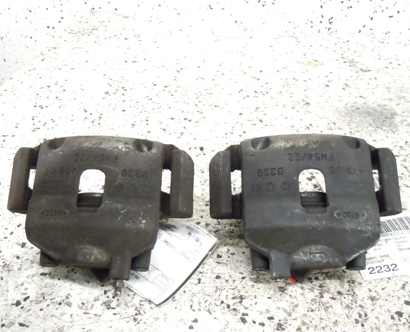 2012-2017 Fiat 500 2 Dr Front Brake Caliper Pair Left Right OEM Standard Opt BRD