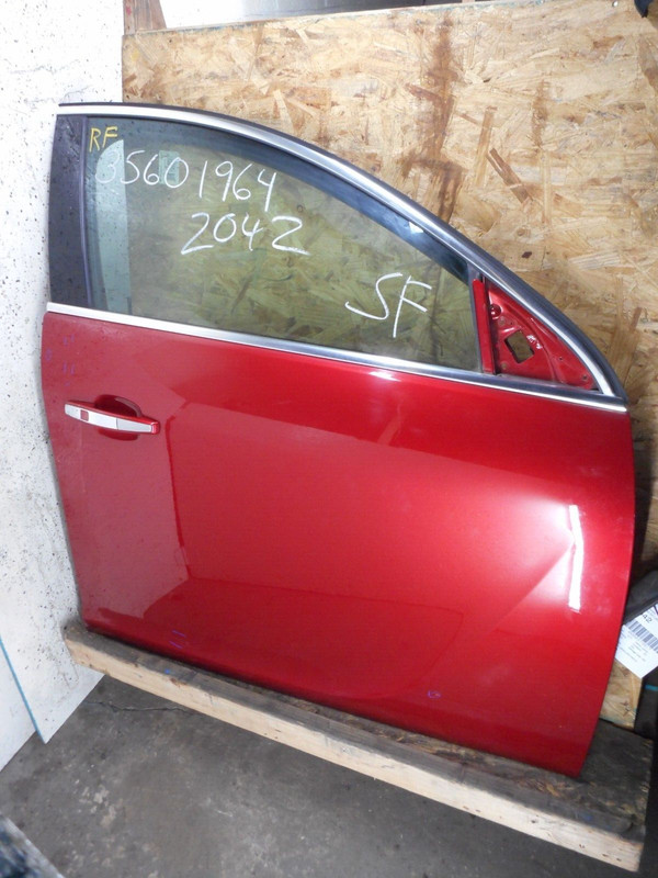 12 13 14 15 16 17 Buick Regal Front Passenger Right Door Assembly OEM Red U505Q