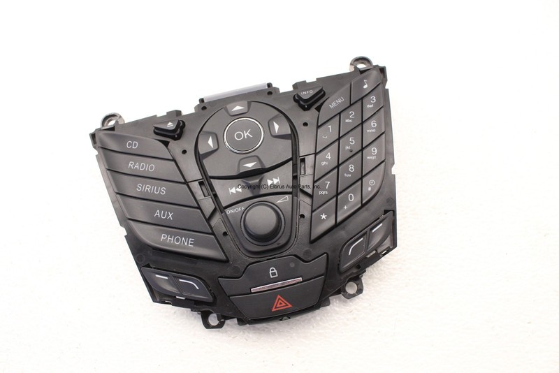 FORD ESCAPE 2013 SATELLITE RADIO PHONE CONTROL PANEL 4.2" ID CJ5T-18K811-BC OEM