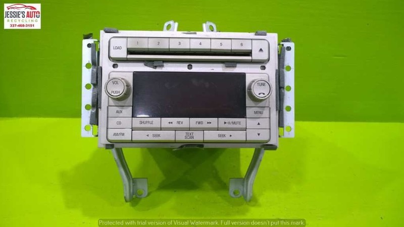06 LINCOLN ZEPHYR STD 3.0L AT SEDAN FACTORY RADIO AM FM CD OEM 2207-2