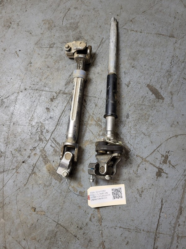 Used Oem Ford Steering Column Lower & Upper Shaft for 2015-2020 F-150 2.7L RWD