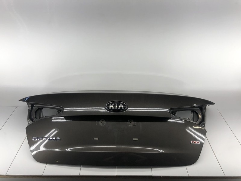 11-13 KIA OPTIMA REAR TRUNK LID PANEL COVER METAL BRONZLE METALLIC OEM #16