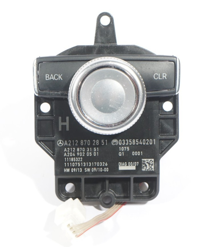 10-13 Mercedes Benz E350 W212 Console Head Unit Multi Knob Controller Switch OEM