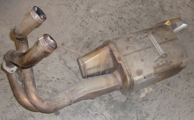 2013 Kawasaki Ninja EX650 EX 650 EX650E 650E Exhaust Muffler Pipe System Header