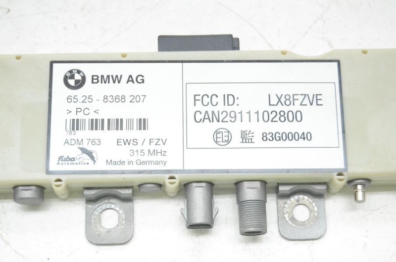 1999-2001 BMW 328i E46 SEDAN Antenna Module 65.25 8368 207