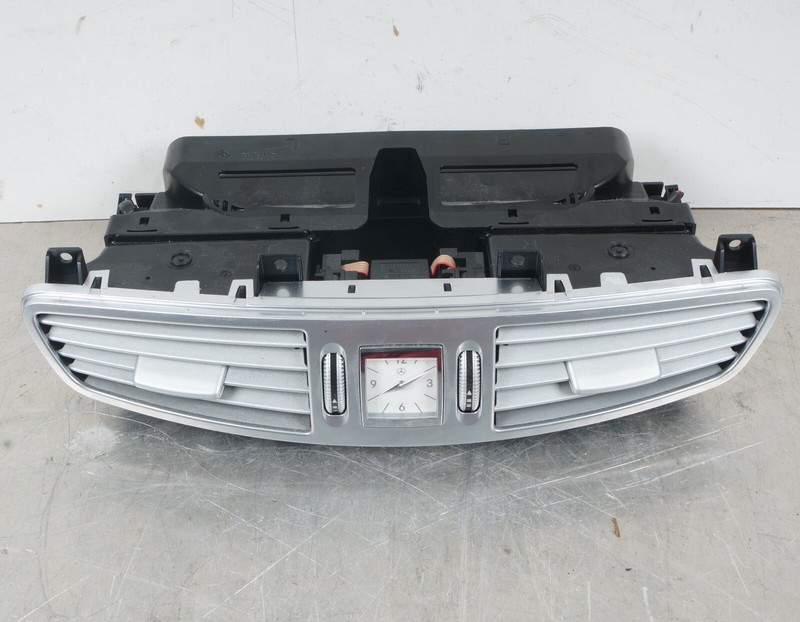 07-14 Mercedes CL550 W216 Center Dash Dashboard Ac A/c Air Vent Clock Trim Oem