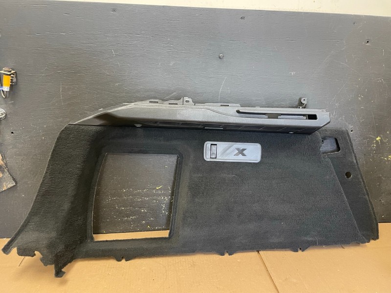 2019 to 2022 BMW X6 Left Side Trunk Trim Panel M6705 OEM