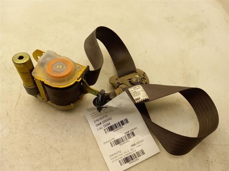 01-02 TOYOTA COROLLA LE DRIVER SIDE FRONT SEAT BELT ASSEMBLY