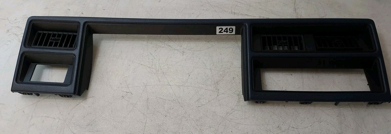 1989-1995 Plymouth Acclaim Speedometer Radio Bezel Dash Trim Gray Black Vent OEM