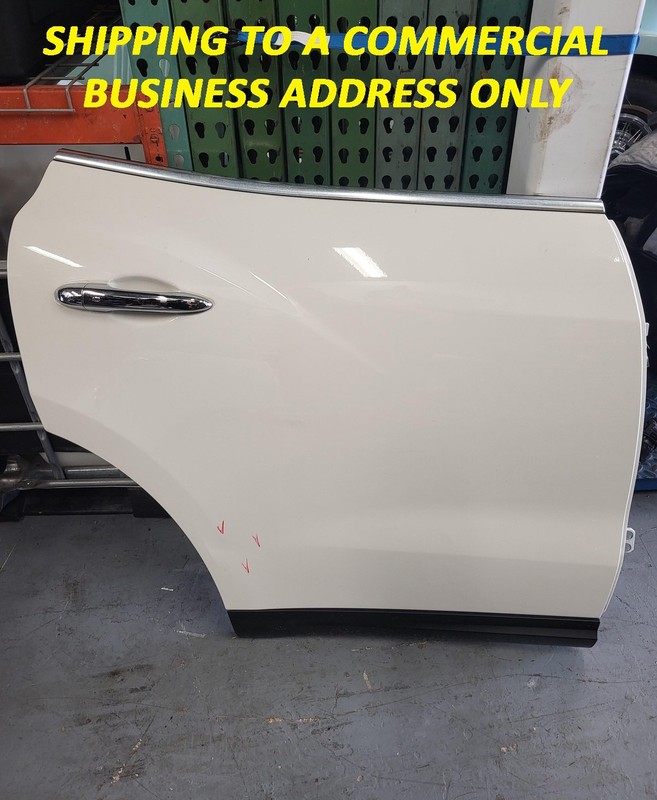 Used Oem Maserati Right Passenger Rear Door for 2017-2020 Levante