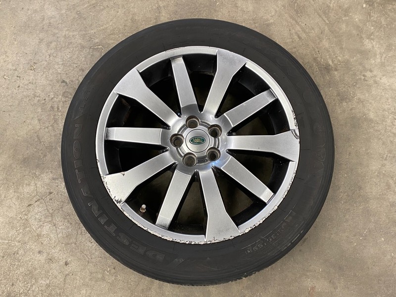 ⭐08-15 LAND ROVER LR2 WHEEL RIM AND TIRE P235/55R19- 6H52-1007-QA #2 OEM LOT2355