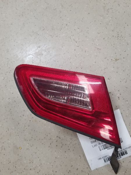 Driver Tail Light 4 Door Sedan Lid Mounted Fits 09-13 INFINITI G37 488346