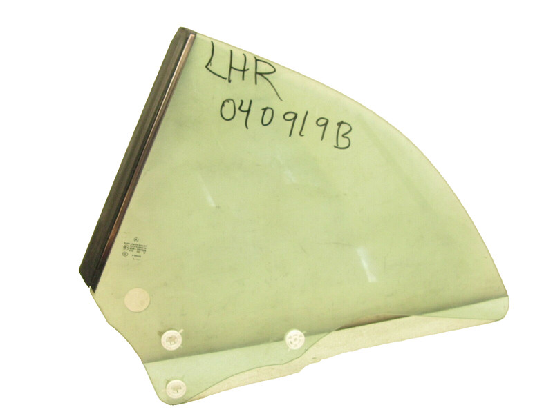 03-09 MERCEDES W209 CLK500 CLK320 CLK350 QUARTER WINDOW GLASS REAR LEFT 040919B