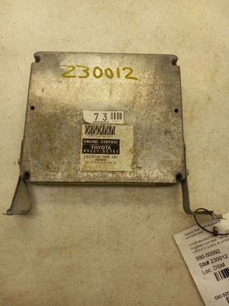 2006 TOYOTA SEQUOIA LIMITED ENGINE ECM ELECTRONIC CONTROL MODULE ASSEMBLY