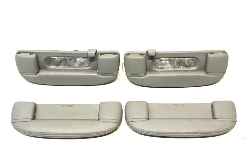 04-07 Jaguar XJ8 VDP X350 Front Rear Left Right Roof Grab Handle Set OEM