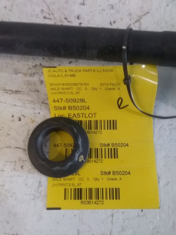 Driver Left Axle Shaft Front Axle Fits 09-15 PILOT 3514272