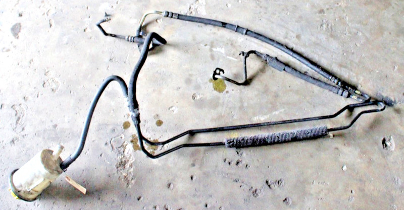 2010 - 2013 LAND ROVER LR4 5.0L POWER STEERING OIL COOLER WITH RESERVOIR & HOSES