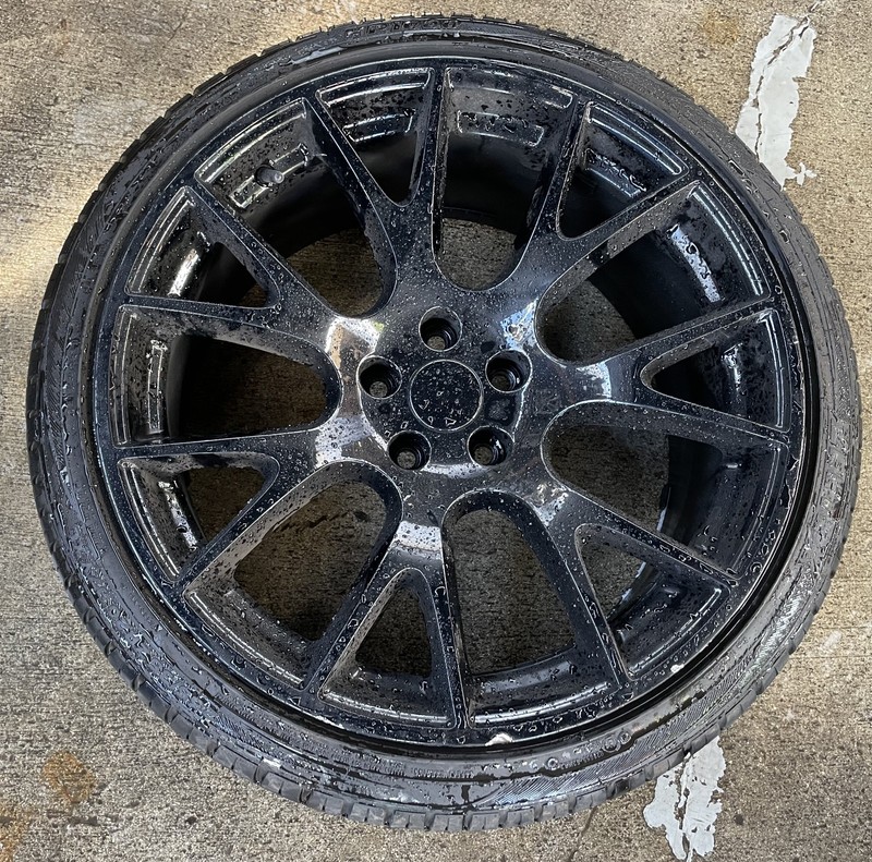 FOR 2017-2022 INFINITI Q60 20" WHEEL RIM 255/35ZR20 W/ TIRE (ONLY 1) #ML1-WH1039