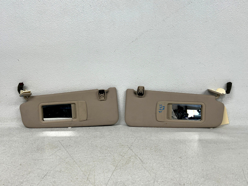 ⭐2011-2016 BMW 5-SERIES FRONT LEFT & RIGHT SUNVISOR SHADE PAIR SET OEM LOT2577