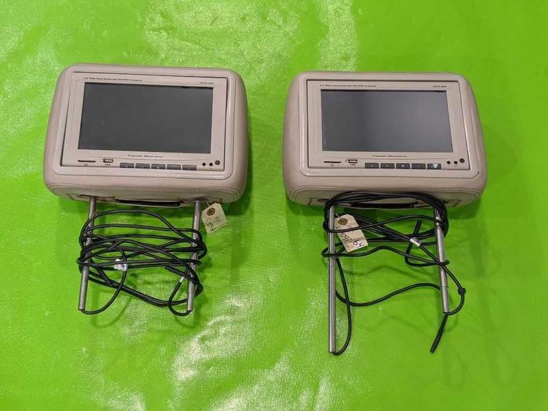 06-08M35 DRIVER LEFT PASSENGER RIGHT HEADREST MULTIMEDIA MONITOR OEM 4297-64