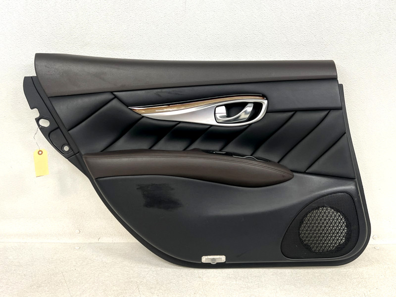 ⭐2015-2019 INFINITI Q70L REAR LEFT DRIVER INTERIOR DOOR TRIM PANEL OEM LOT2673