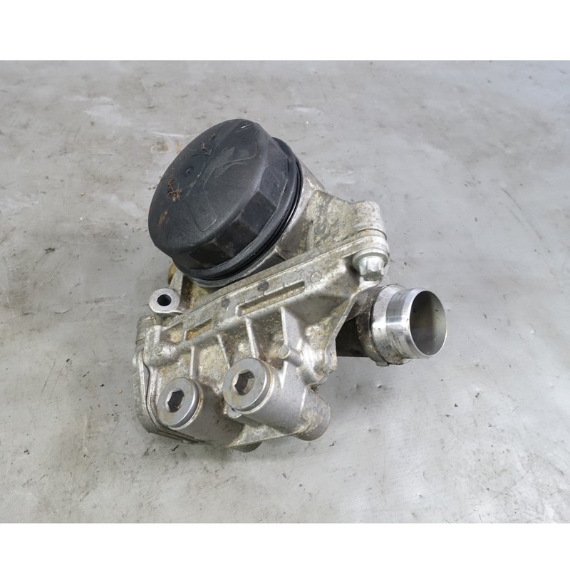 15-20 BMW F80 M3 F83 M4 S55 Engine Oil Filter Housing with Cooler Thermostat OEM