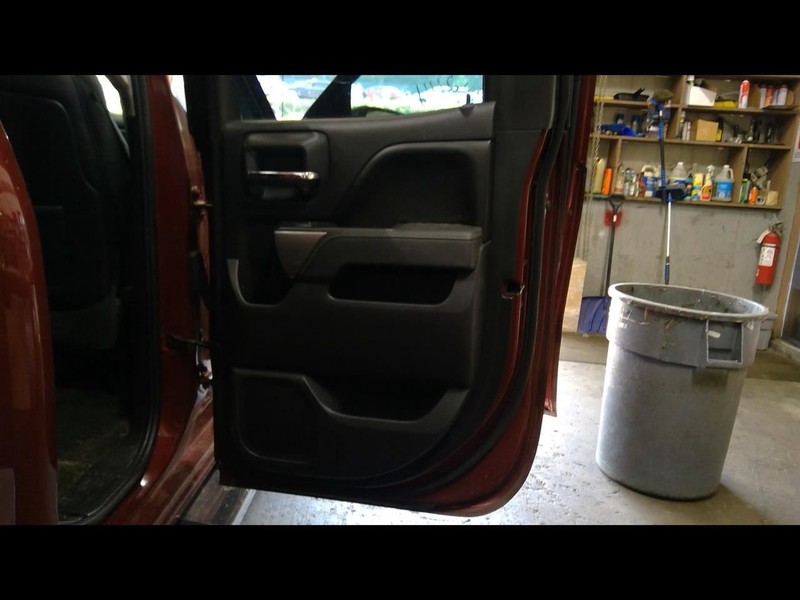 2014 SILVERADO1500 Double Cab Passenger Right Rear Door Trim Panel Rear 1618881