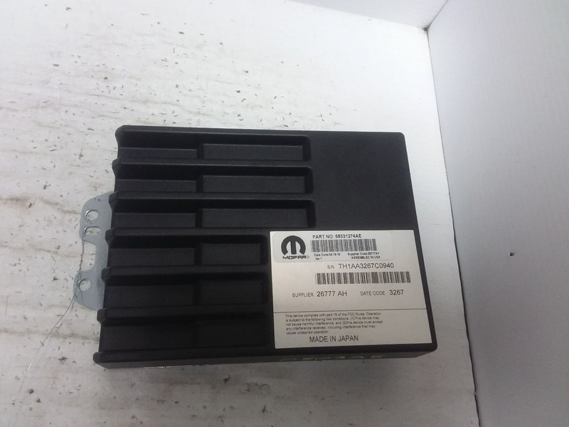 Radio Amplifier Rubicon 392 Fits 18-21 WRANGLER 68331274AE