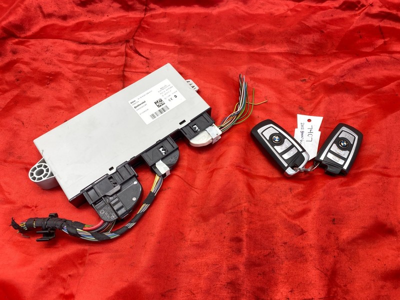 BMW F06 F10 F12 F13 Engine Theft Lock Computer Control Module CAS4 Key set OEM✅