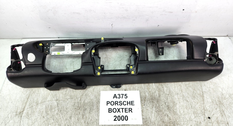 ✅ 00-04 OEM Porsche Boxster 986 Front Dashboard Instrument Panel Leather Black*