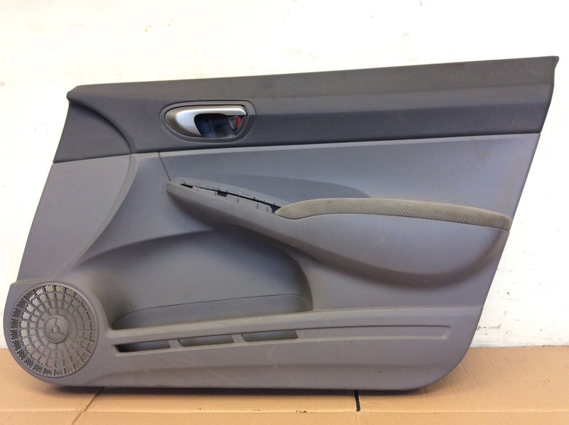 09-11 Civic 4Dr LX Right Front Passenger Side Door Panel Lining Gray Liner OEM