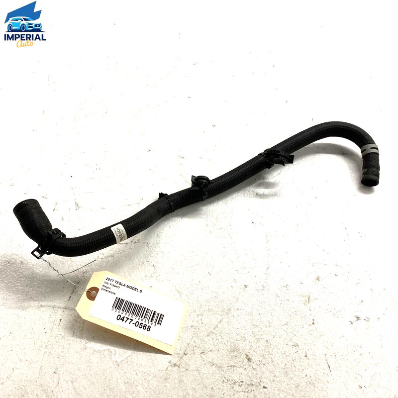 2017-2020 Tesla Model S AWD Coolant Reservoir to Water Pump Hose Tube Pipe OEM