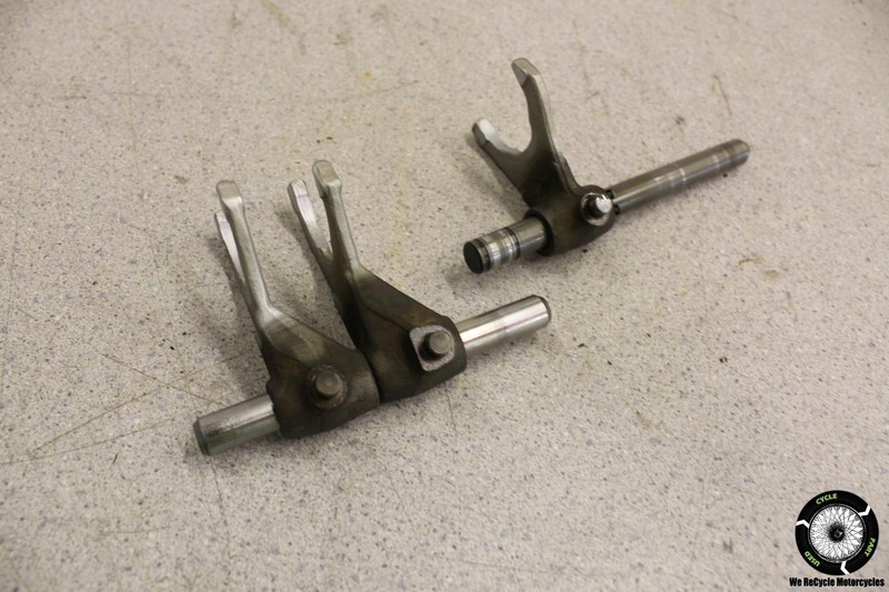 2002 Yamaha Virago 250 XV250 SHIFT SHIFTER FORK FORKS SELECTOR XV 02