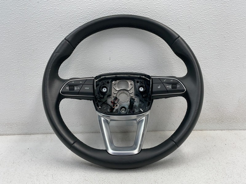 2020-2024 Audi A5 Sportback Steering Wheel Assembly W/Switches Black 1556 OEM