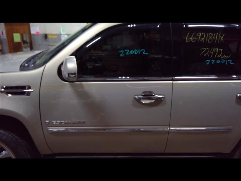 Driver Left Front Door Thru 11/14/10 Tan 51U Fits 07-11 ESCALADE 792011