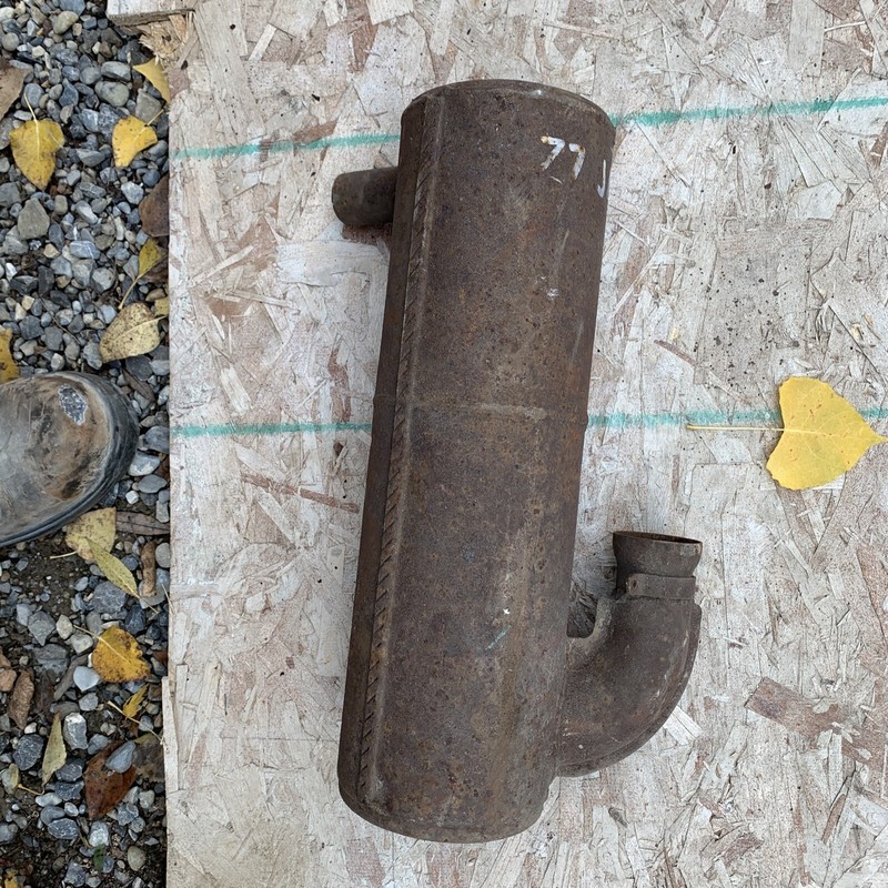 1976 - 1980 ARCTIC CAT JAG 3000 340 Muffler Silencer Exhaust Oem good