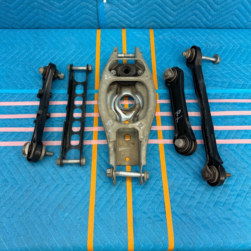 2006–2011 BMW 335i E90 Rear Driver Lower Control Arm Assembly SET RWD OEM