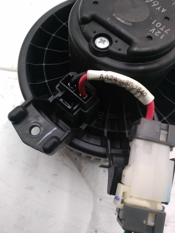 2017 Hyundai Sonata HVAC Blower Motor OEM 97113C2000 Used 114K Miles