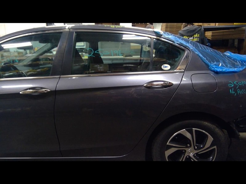 Driver Left Rear Side Door Electric LX Fits 13-17 ACCORD 1605366