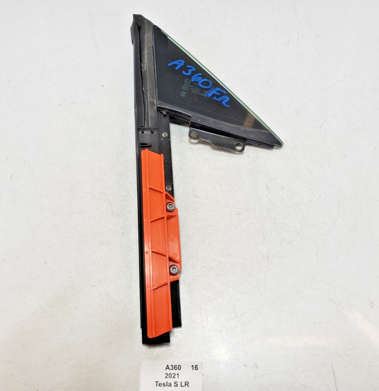 ✅ 12-21 OEM Tesla Model S Front Right Passenger Side Door Window Quarter Glass