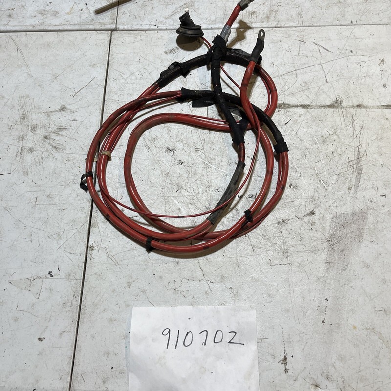 BMW E36 318i 325i 328i OEM Red Positive Battery Cable, complete - 1744230