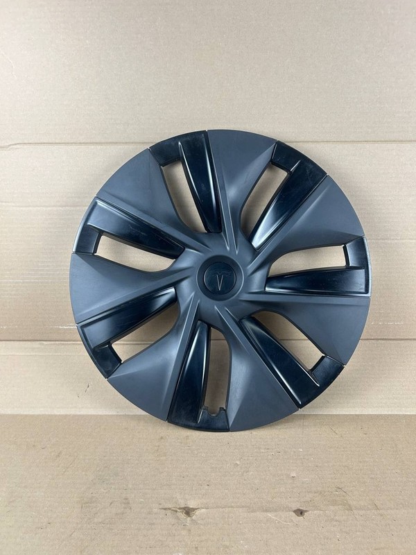 ✅ 2024 Tesla Model Y Wheel Cover 19 Inch Gemini Black 1044235-01-F