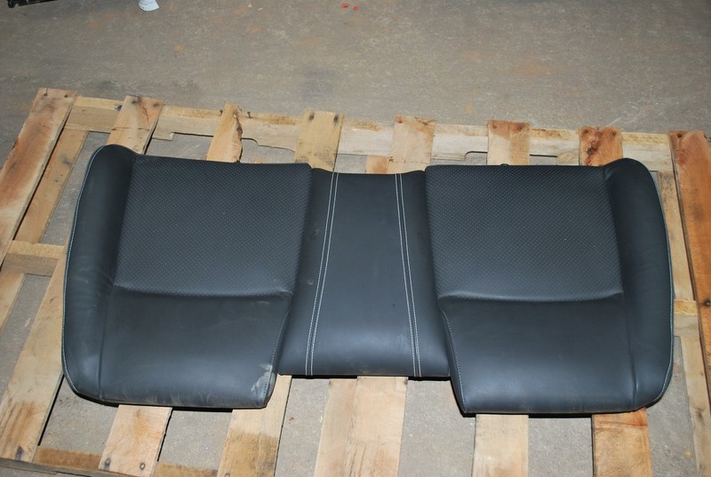 2007-2015 JAGUAR XK REAR LOWER & UPPER SEAT BACK CUSHION COVER LEATHER SET OEM