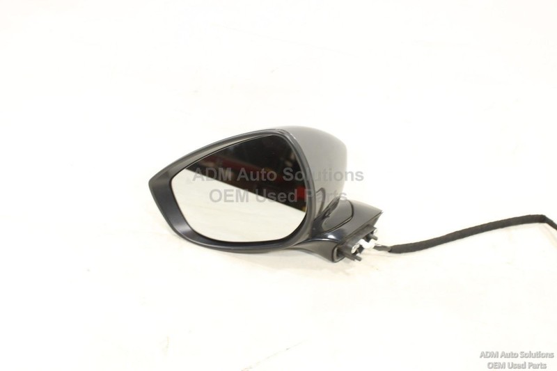 2024-2025 MAZDA CX-90 FRONT LEFT DRIVER SIDE MIRROR WITH BLIND SPOT OEM / GRAY