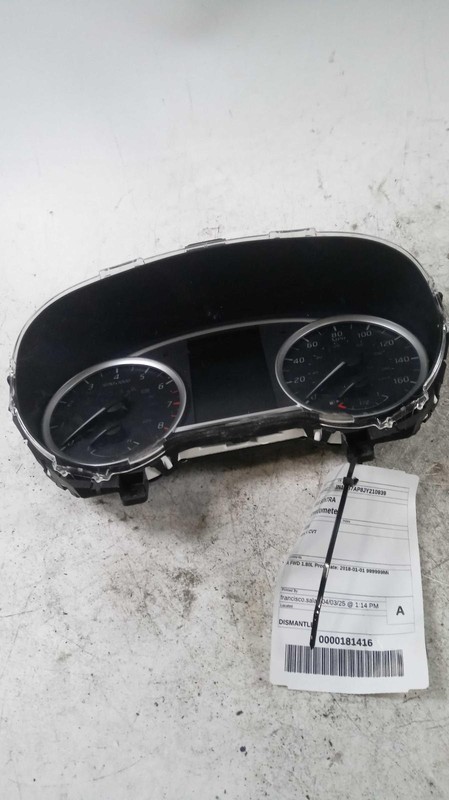 2018 Nissan Sentra Speedometer Gauge OEM Silver 100k Mi NJ25-16511-417347
