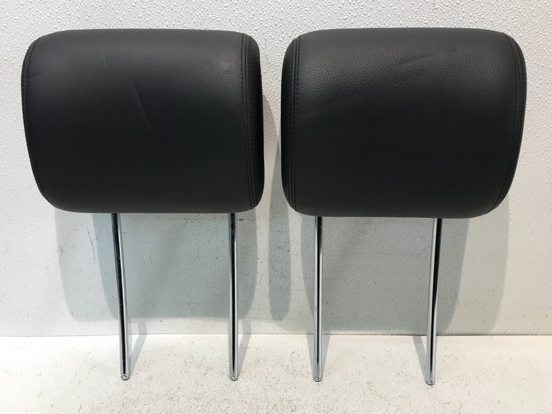 00-06 Mercedes W220 S350 Front Left Right Seat Headrest Head Rest OEM Pair